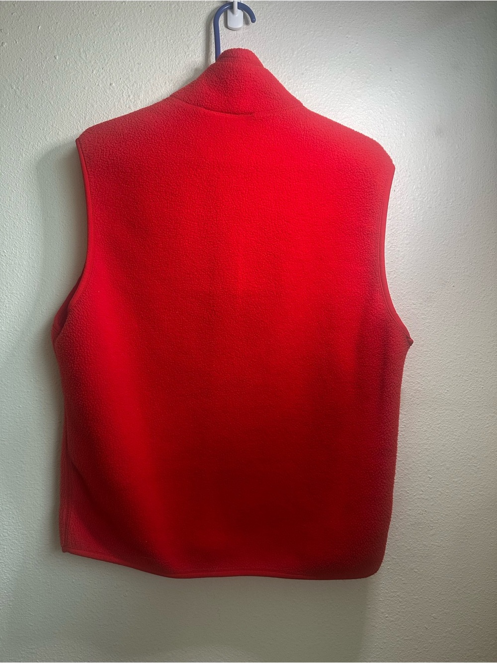Patagonia Red Men's Full-Zip Fleece Vest M - Picture 3 of 8